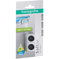Hansgrohe 13182000 SoftJet aireador M24 x 1 con limitador de caudal 5 l-min- cromo